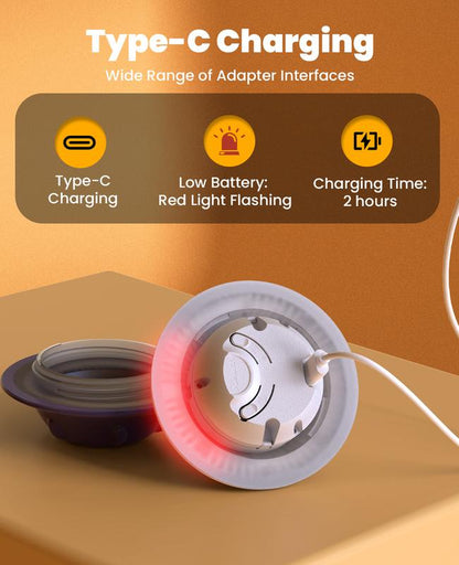 Automatic Moving & Rolling Interactive Toy, Ball with Rope for Boredom Relief in Small and Medium Dogs and Cats.